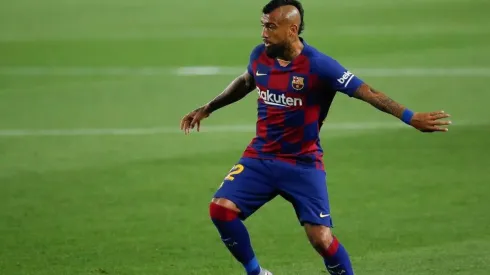 Vidal ingresó en el segundo tiempo en triunfo de los catalanes