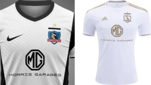 Algunos diseños de camiseta de Colo Colo