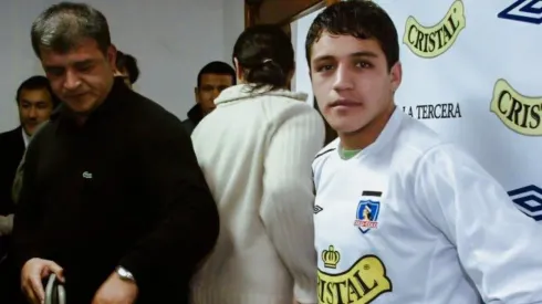 Alexis Sánchez fue presentado un 11 de julio de 2006 en Colo Colo