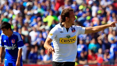 Fuenzalida celebrando ante la U