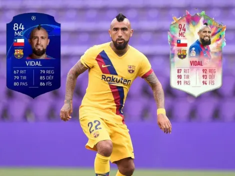 El gigantesco crecimiento de Arturo Vidal en el FIFA 20 Ultimate Team