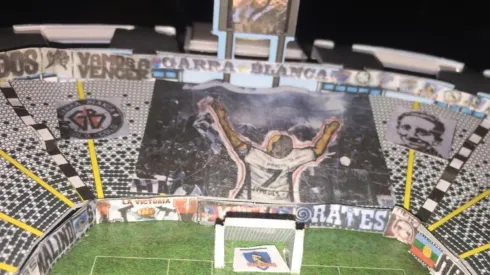Algunos detalles que hinchas añadieron al puzzle del Estadio Monumental