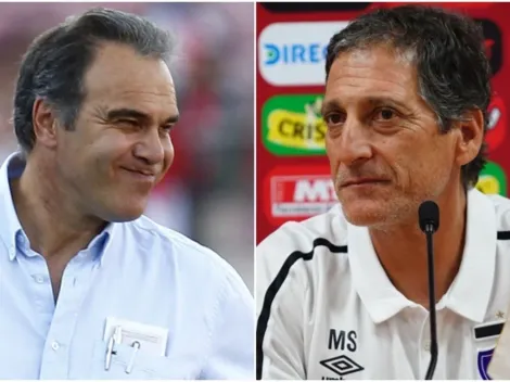 Martín Lasarte habló con Mario Salas en su casi arribo al Monumental