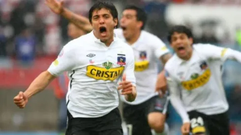 Campora desata su euforia tras darle un agónico empate a Colo Colo en un clásico.