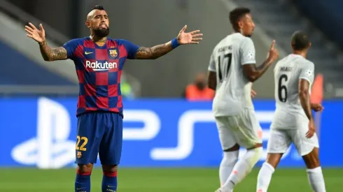 Arturo Vidal queda fuera de la Champions