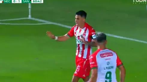Claudio Baeza se hace presente en el triunfo de Necaxa sobre Santos Laguna