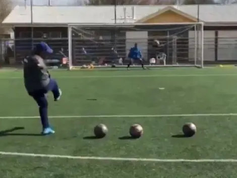 Coke Contreras se luce con su magia intacta en los tiros libres