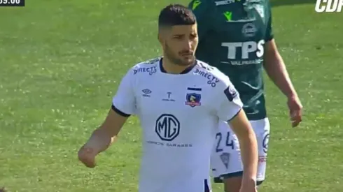 El argentino tuvo un nulo cometido ante los caturros.