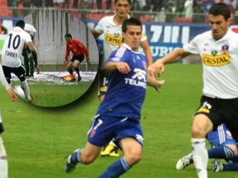 Andrés Scotti recuerda el banderín del Superclásico del 2010