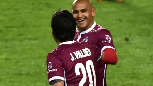 Jaime Valdés junto a Humberto Suazo