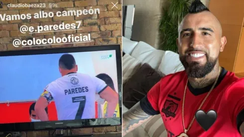 Ex Colo Colo viendo el Superclásico
