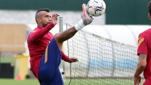 Arturo Vidal en Barcelona