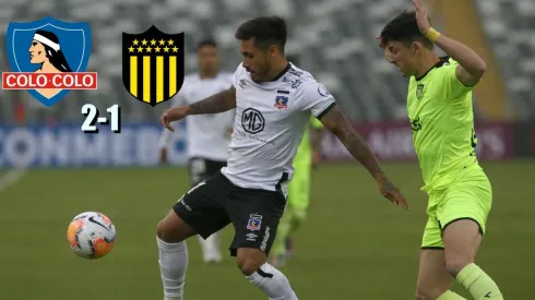 Colo Colo ganó por 2-1 contra Peñarol