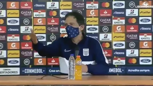 Salas no pudo evitar entrar en conflicto por la situación.