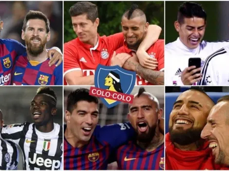 El Dream Team que se puede armar Vidal en Colo Colo con sus "hermanitos"