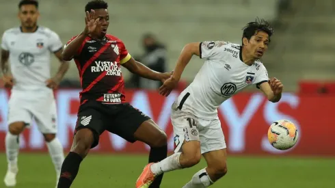 Matías Fernández jugó apenas el primer tiempo ante Athletico Paranaense.