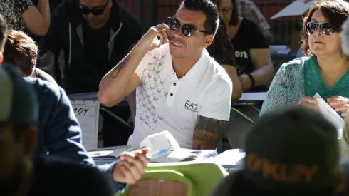 Esteban Paredes como vocal de mesa el 2017