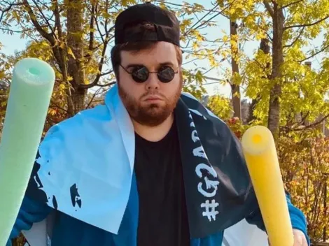 Ibai Llanos más colocolino que nunca