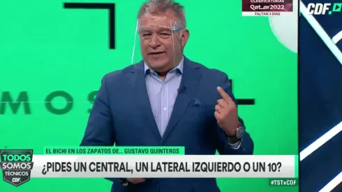 Claudio Borghi aconseja a Gustavo Quinteros