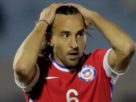 José Pedro Fuenzalida apunta al árbitro por la mano no cobrada