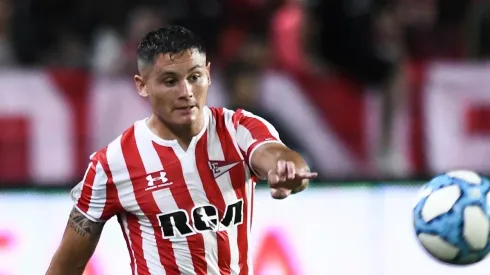 Juan Fuentes se lesionó en Estudiantes de La Plata.