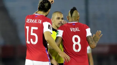 Eber Aquino fue uno de los grandes responsables de la derrota de Chile en Uruguay.