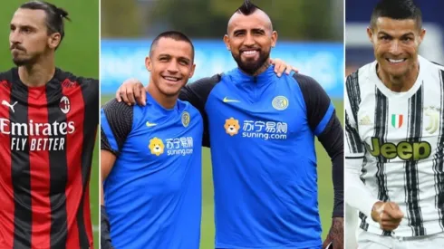 Alexis y Arturo dentro de la élite del fútbol italiano.