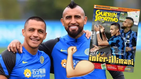 Alexis y Arturo son verdaderas figuras en el fútbol italiano.
