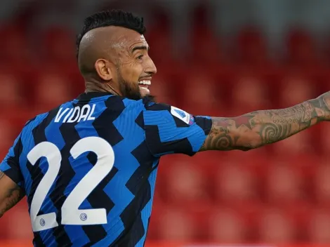 ¡En Italia avisan que Vidal será titular ante Milán!