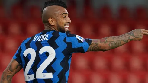 Vidal será titular ante el AC Milán.