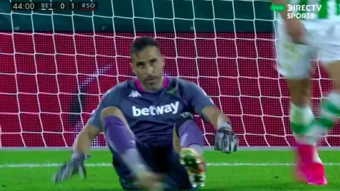 El primer gol que recibe Claudio Bravo