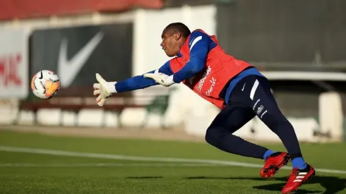 Omar Carabalí en la Roja