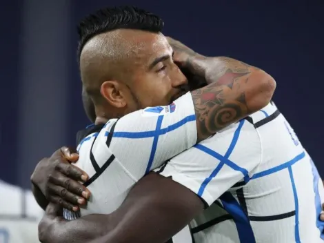 Vidal fue titular en triunfo del Inter sobre el Genoa