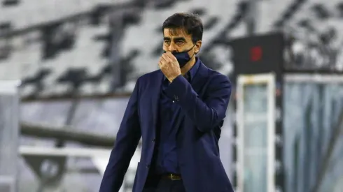 Gustavo Quinteros aún no logra ganar desde su llegada a Colo Colo.