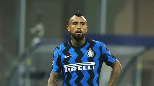 Arturo Vidal todavía no registra goles ni asistencias en el Inter de Milán.