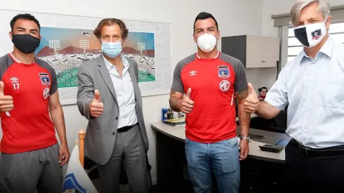 La imagen que sella la paz entre jugadores y dirigentes.