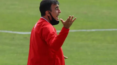 Gustavo Quinteros - Colo Colo vs Palestino | Foto: Agencia Uno