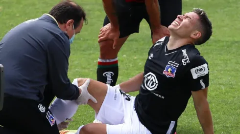 Opazo se lesionó de gravedad ante Palestino.
