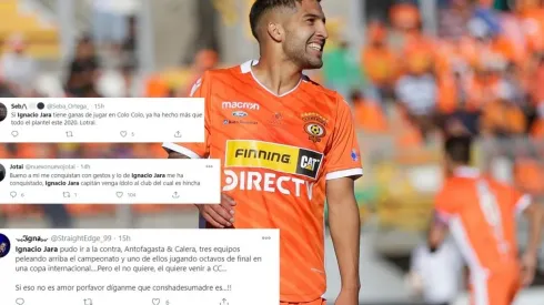 Ignacio Jara - Hinchas aplauden su actitud | Foto: Agencia Uno