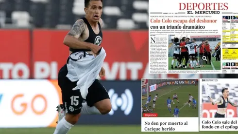 Portadas - Gol Pablo Mouche | Fotos: Agencia Uno adaptada