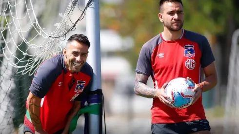 Jorge Valdivia estuvo compartiendo con Matías Zaldivia durante sus trabajos.