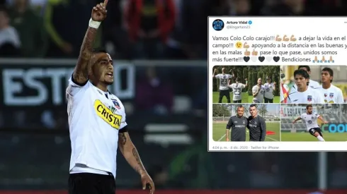 Arturo Vida - Alienta a Colo Colo desde Italia | Fotos: Agencia Uno