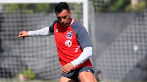 Esteban Paredes quiere volver cuanto antes a las canchas.