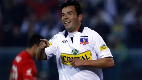 Sebastián González en el estadio Monumental