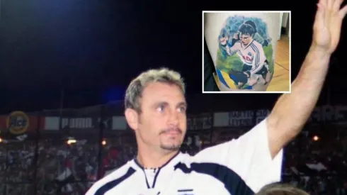 Barticciotto festejó la calidad del tatuaje que recordó la pelea con Boca.