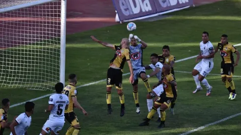 El defensa de Coquimbo, Federico Pereyra ironizó por las programaciones | Foto: Agencia Uno