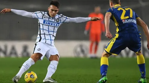Inter está igualando ante Hellas Verona | Foto: @Inter_es
