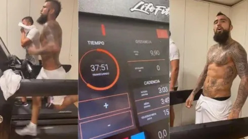 Arturo Vidal sorprende en la cinta