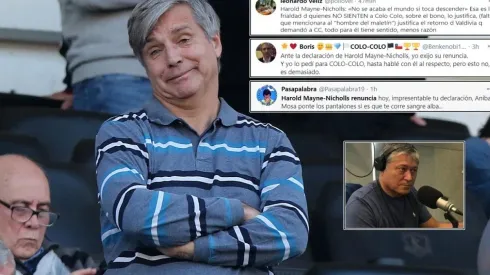 Pato Yañez, Pollo Veliz e Hinchas indignados con Harold