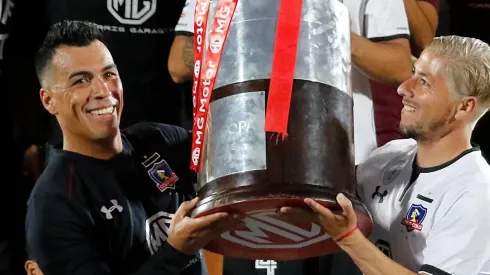 Esteban Paredes armó una buena amistad con Jaime Valdés en el Monumental.